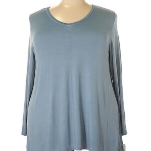 Dusty Blue Long Sleeve Top